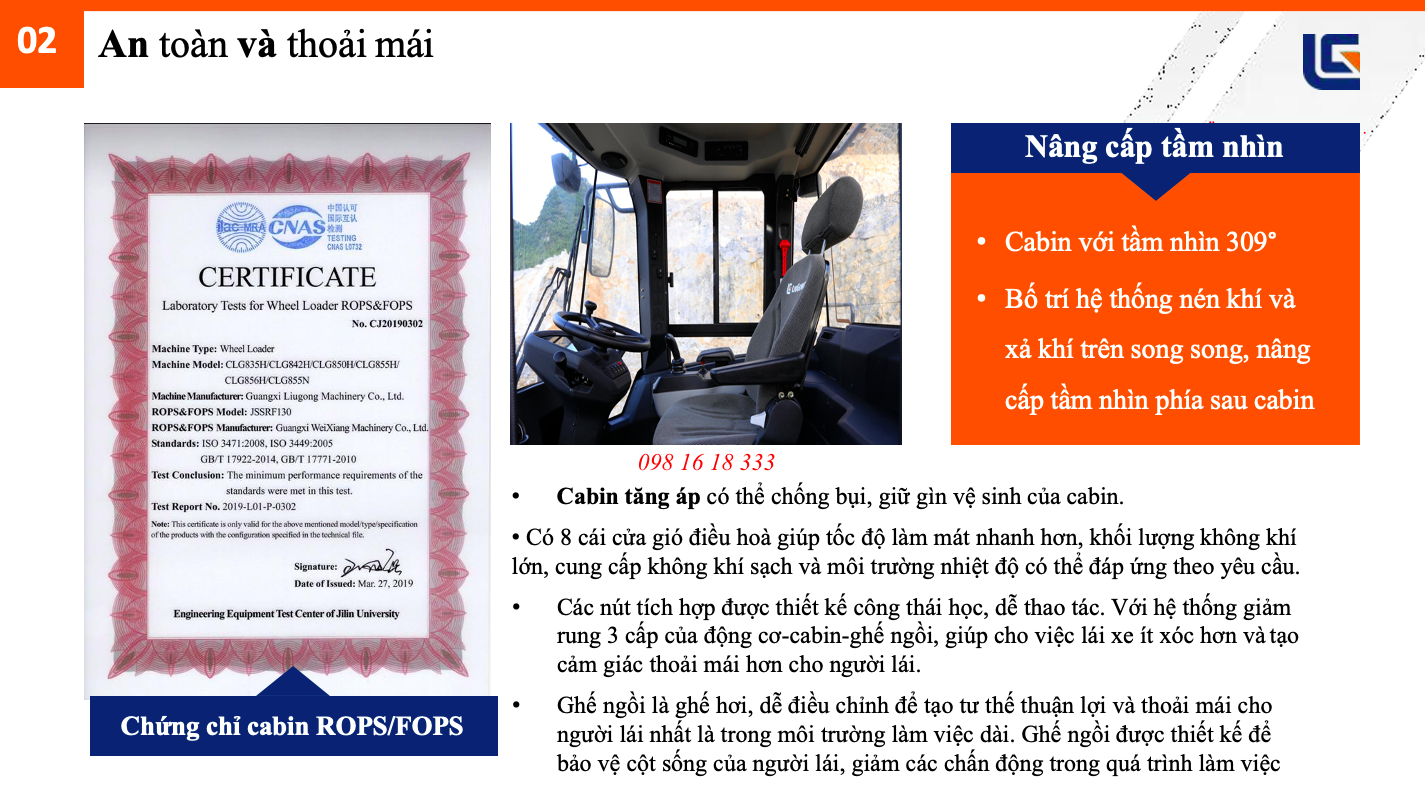 thông số máy xúc lật liugong 862 thông số máy xúc lật liugong 862