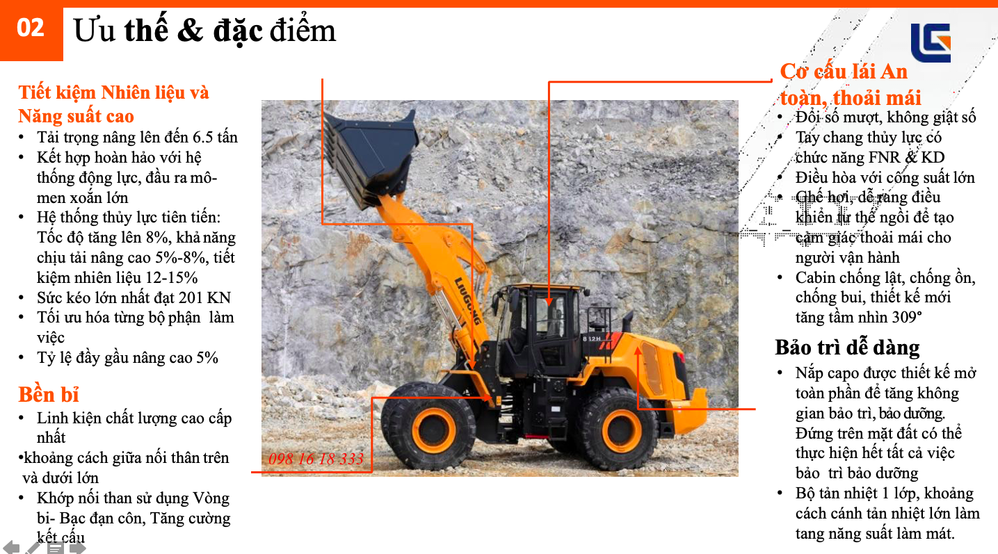 thông số máy xúc lật liugong 862 thông số máy xúc lật liugong 862