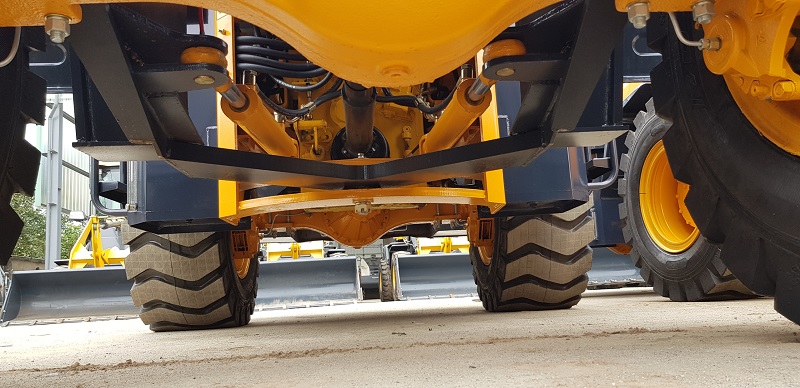 Khung sườn máy xúc lật hải âu 928