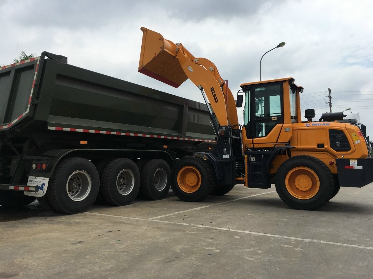 máy xúc lật hải âu laigong 933 máy xúc lật hải âu laigong 933