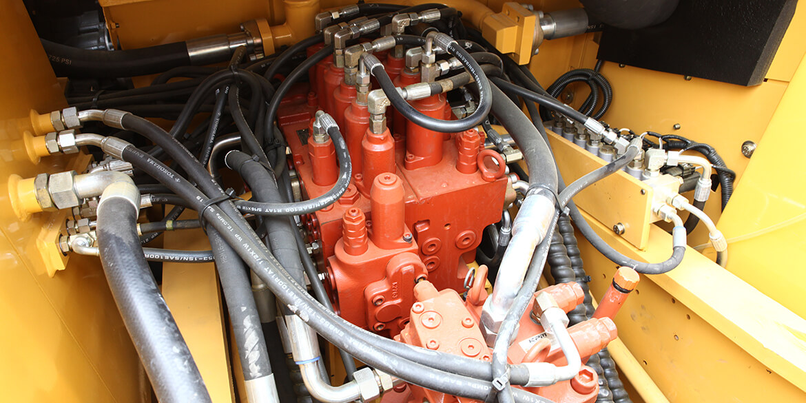 Hệ thống thủy lực của máy xúc đào liugong Hệ thống thủy lực của máy xúc đào liugong