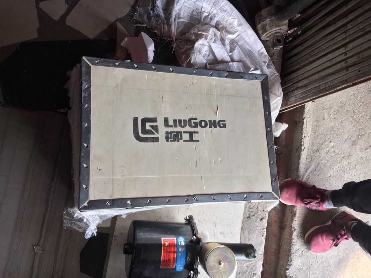 bộ hơi cho máy xúc lật