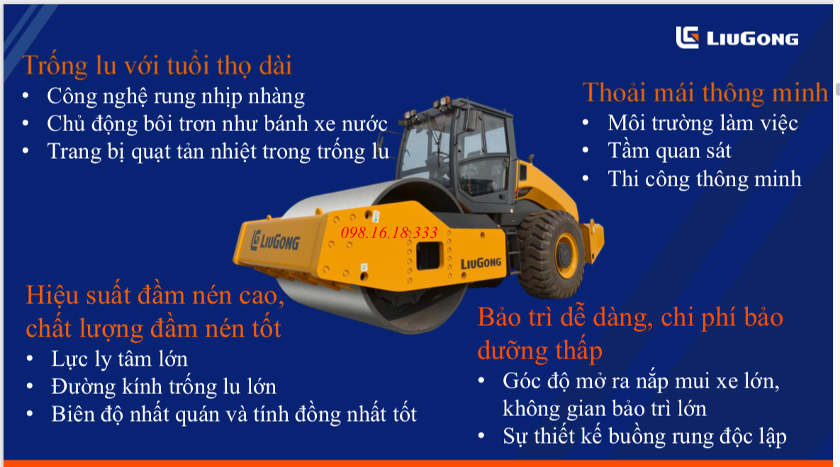 Thiết kê tổng thể của máy lu rung liugong 2 cầu Thiết kê tổng thể của máy lu rung liugong 2 cầu