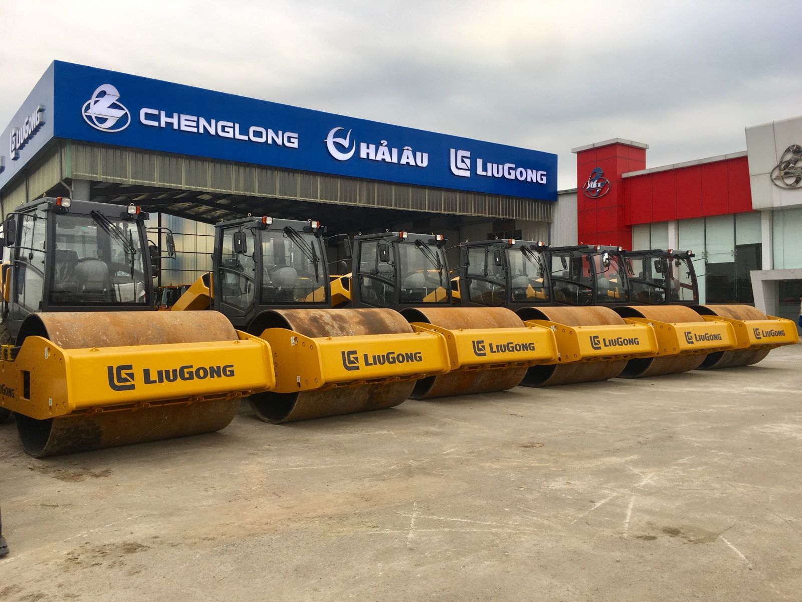 xe lu rung liugong 14 tấn xe lu rung liugong 14 tấn
